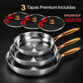 Trío Nutri-Pan de Titanio